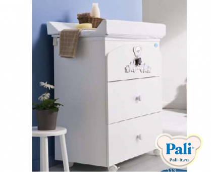 Пеленальный комод Pali Meggie (Мэгги)  белый (white) Пеленальный комод Pali Meggie (Мэгги)  белый (white)