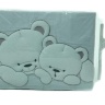 Сменный комплект постельного белья Lepre Sweet bears , серый  полоска