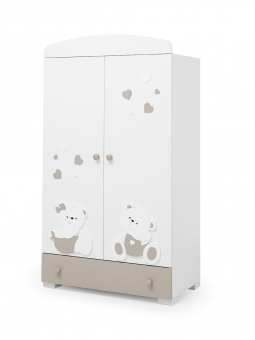 Шкаф Erbesi  Mirtillo (Миртилло) белый (white/bianco)