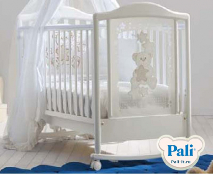 Кроватка Pali Meggie ( Мэгги)  белый (white) Кроватка Pali Meggie ( Мэгги)  белый (white)