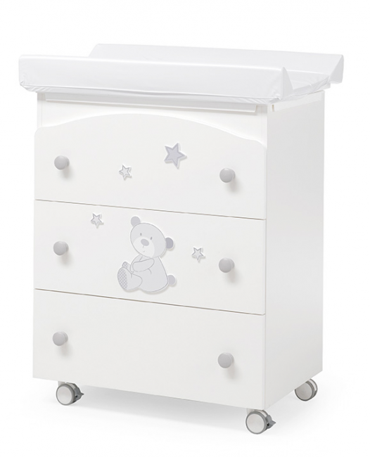Пеленальный комод Erbesi Toby (Тоби) белый (bianco) Пеленальный комод Erbesi Toby (Тоби) белый (bianco)