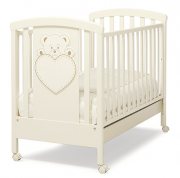 Кроватка Erbesi Lulu (Лулу) слоновая кость (ivory) Кроватка Erbesi Lulu (Лулу) слоновая кость (ivory)