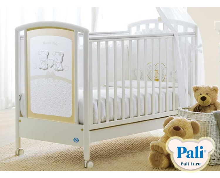 Кроватка Pali Smart Maison Bebe (Мэйсон бебе) белый (white)