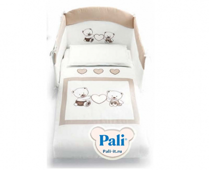Комплект постельного белья Pali Celine(Селин) белый  (white) Комплект постельного белья Pali Celine(Селин) белый  (white)