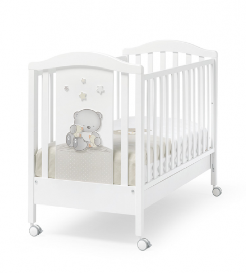 Кроватка Erbesi Dado (Дадо) белый (White/Tortora) Кроватка Erbesi Dado (Дадо) белый (White/Tortora)