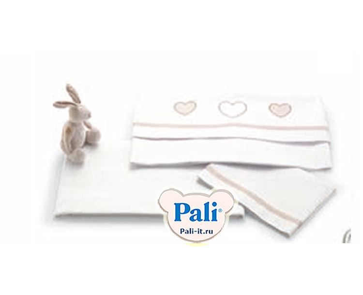Сменный комплект постельного белья Pali Celine (Селин) белый (white)