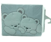 Сменный комплект постельного белья Lepre Sweet bears , голубой полоска