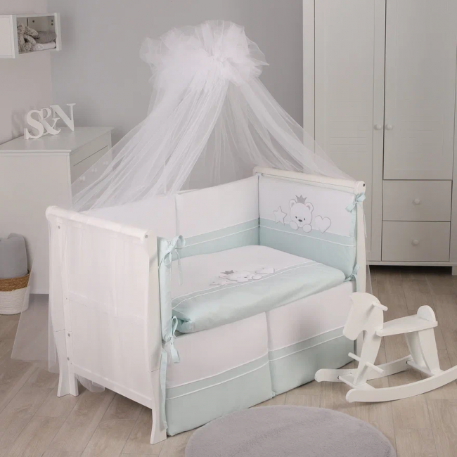 Комплект постельного белья  Lepre Miky, мятный , расширенная комплектация