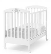 Кроватка Erbesi Charly (Чарли) белый серый (White/Grey) Кроватка Erbesi Charly (Чарли) белый серый (White/Grey)